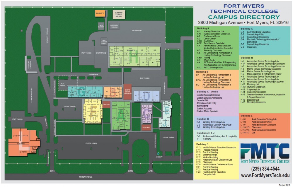 FMTC Campus map